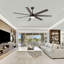 Ventilateur de plafond 72 po avec pales en contreplaqué Farmhouse