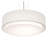 Luminaire suspendu tambour 3 lumières Ashantis