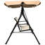 Palacios 3 Person Porch Swing with Canopy