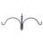 Birds Choice Erva 2 Arm Complete Bird Feeder Pole Set with Squirrel Baffle