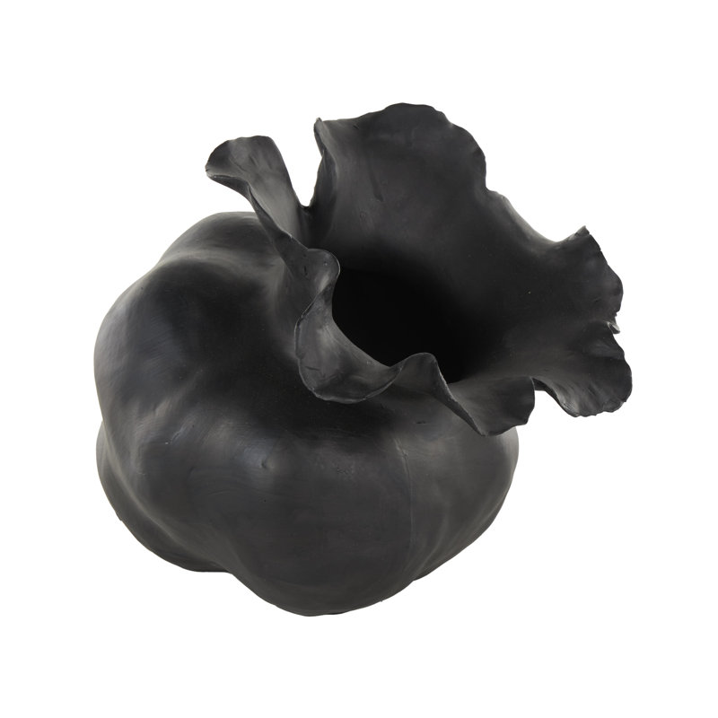 Vase de table en céramique Bia, Noir