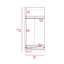 Armoire rectangulaire Conway
