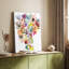 Linear Bouquet II - Gallery Cavas