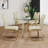 Modern Style Glass Circle Table