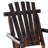 Rustic Brown Chair With Rocking Motion By - For Patio, Garden, Porch High & , Build Gardens Compatible , Smooth Surface