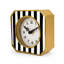 Horloge de table rayée