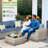 Baili 6 - Person Patio Conversation Set with Cushions-94284199