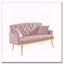 Canapé 2 places rose-1437187706