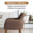 Upholstered Dining Accent Chair With Armrest-1772763931