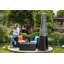 Chauffe-terrasse bronze bronze