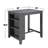 36" Finish Small Space Counter Height Dining Table With USB Charging Ports And Shelves-647637172-647637175