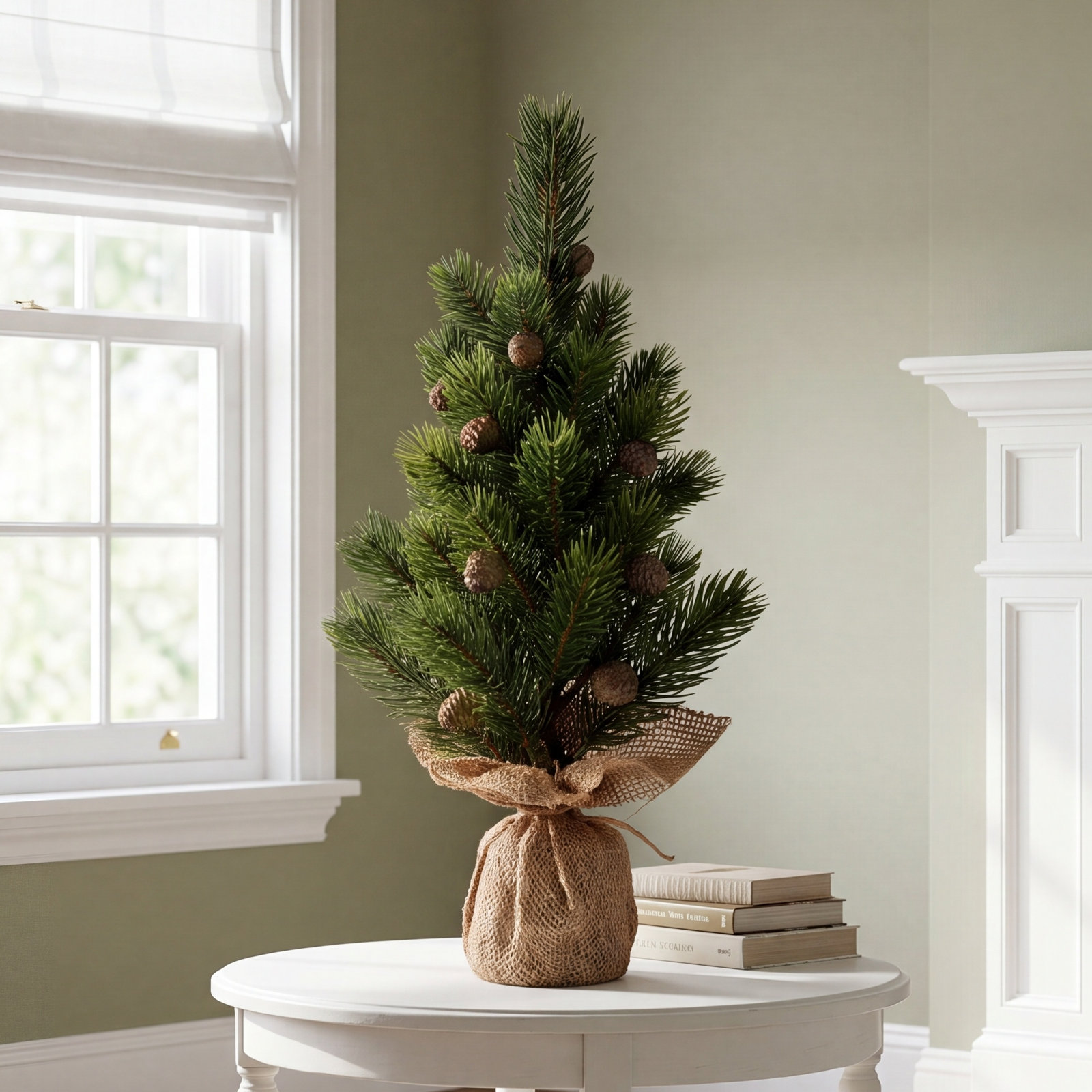 Vickerman Spruce Sapling Artificial Christmas Tree