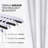 Levatt Classic Modern Solid Room Darkening Rod Pocket with Back Tab Curtain Set-1409218770-1409218767