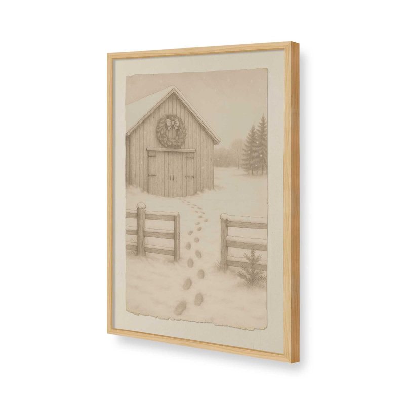 Hearthside Haven, reproduction d'art, 12 po x 16 po, Érable américain