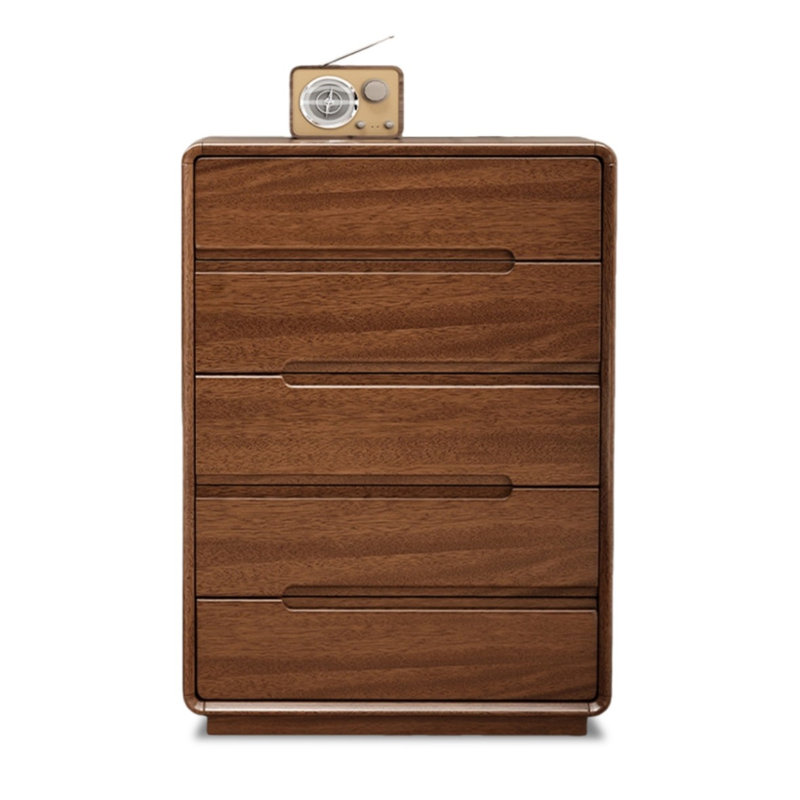 Walnut Solid Wood Accent Cabinet, 42.91"H*27.17"L*17.32"W