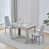 Grey Line Velvet Chairs#2 selected