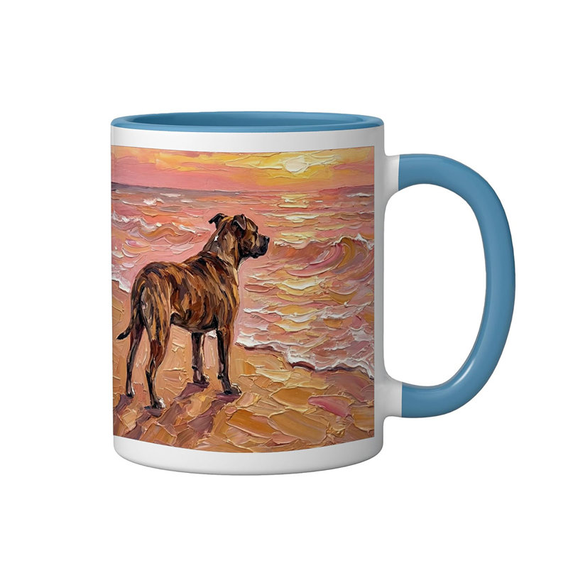 Ceramic Coffee Mug, Blue