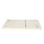 / Coussin de repos lombaire méridienne - Eau, 27,75 l x 77,49 P 3,9 H, crème, rembourrage extérieur rembourré de mousse