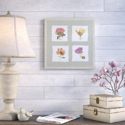 « press fleuris ii », reproduction sur toile