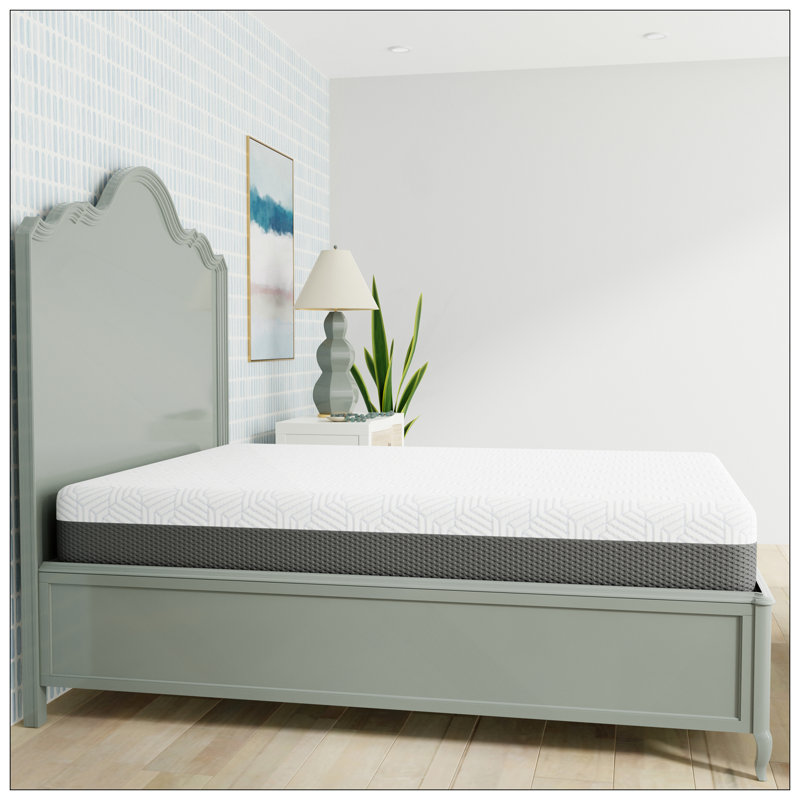 10 Inch Medium Firm Mattress With Cooling Cover, Extra-long Twin