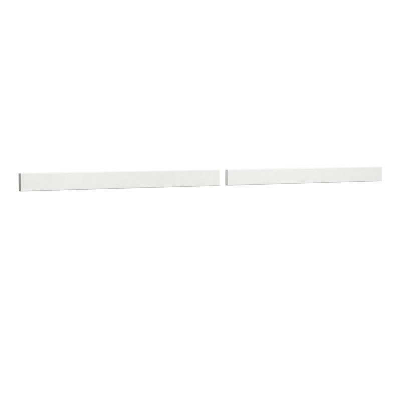 Dosseret de remplacement de 84 pouces, Quartz blanc