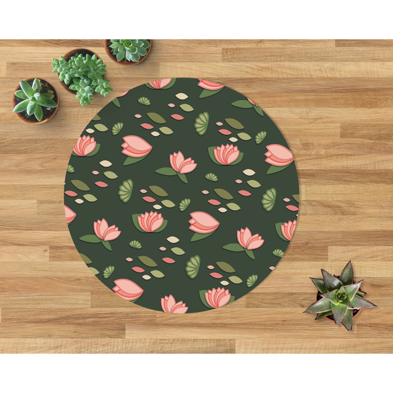 Karenlee Hard Floor Straight Round Chair Mat