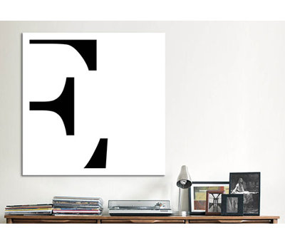 Art textuel sur toile