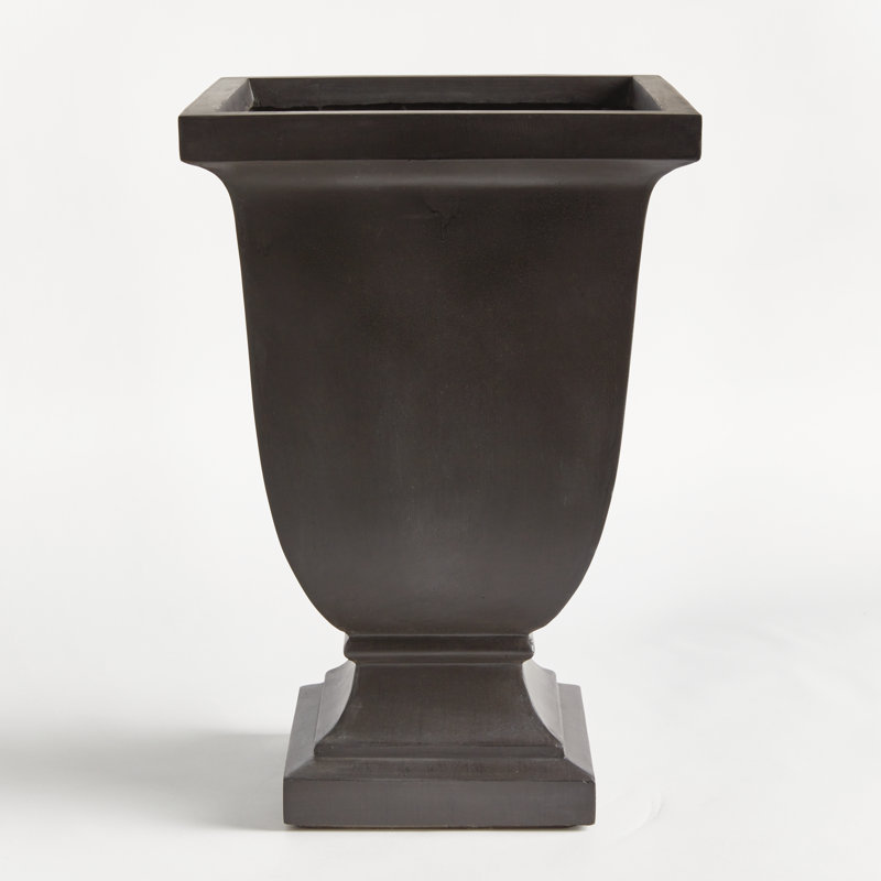Beckett Concrete Composite Planter, 28.5"H x 20"W x 20"D