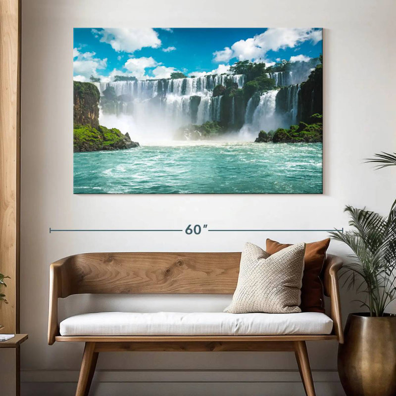 Chutes d'Iguazu d'Alvord, H 34 po x l 51 po
