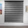 Zebra Blinds Window Dual Layer Roller Shades, Corded Horizontal Blind
