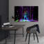 Neon Player - 3 Piece Wrapped Canvas Print Set-613994201