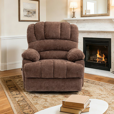 Emalina High Back Large Size Power Lift Assist Recliner with Heat, Massage by Latitude Run