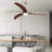 52" Solid Wood Blade Ceiling Fan with Light & Remote, 6 Speed, 3 Color, Reversible Motor-407394062