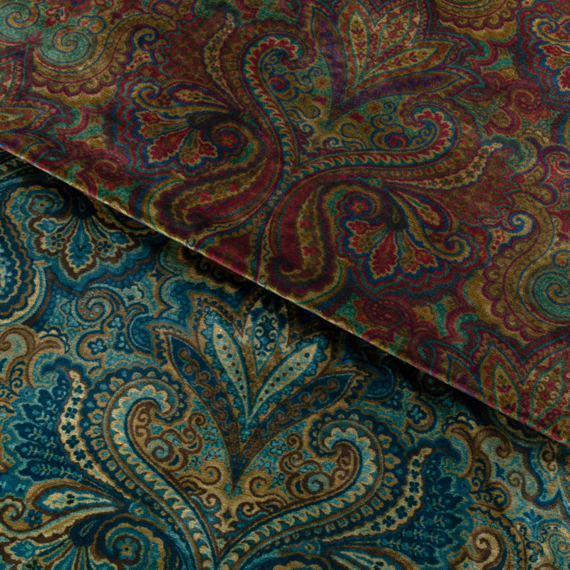 Carswell Velvet, Topaz/Ruby