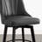 Swivel Upholstered Counter Stool-2038817376