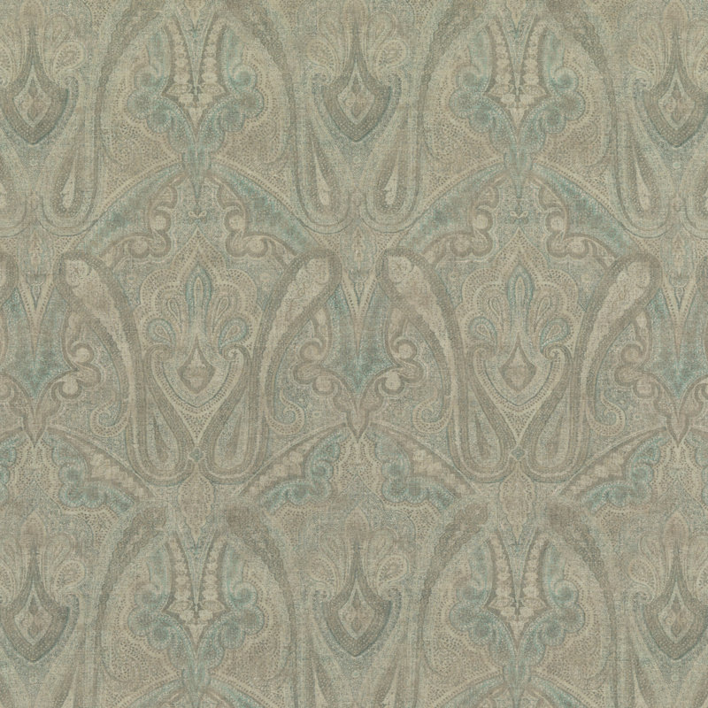 Modern Country II Canvas Canvas Fabric, Mineral