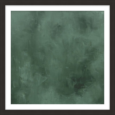 «Verdant Wash 2», reproduction d'art encadrée