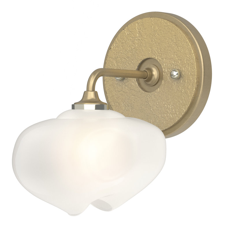 Ume 1 - Light Dimmable Bath Sconce, Soft Gold, Modern Brass