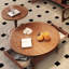 Table basse en bois massif
