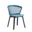 Chaise d'appoint à dossier en lattes Vinson-2057592460