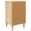 36cm W Engineered Wood Bedside Table