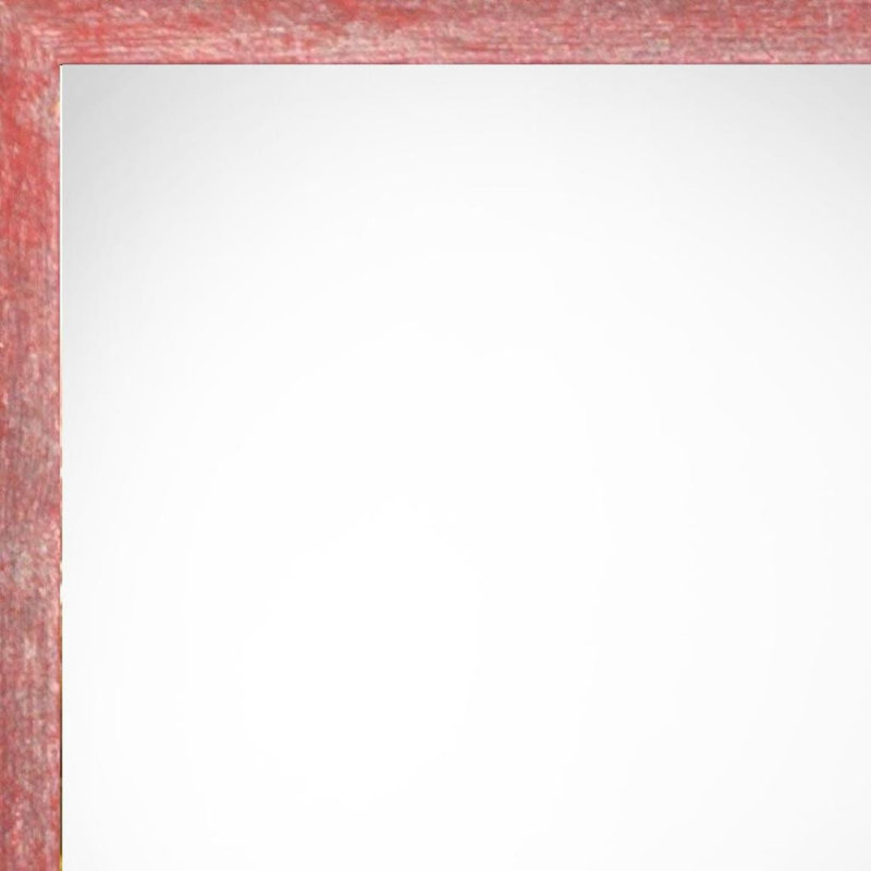 Cadre photo simple Bianca-Maria, 12 po x 16 po, Rouge rustique