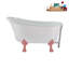 1300.5mm x 650.2mm Soaking Acrylic Bathtub-1679196274-1679196285