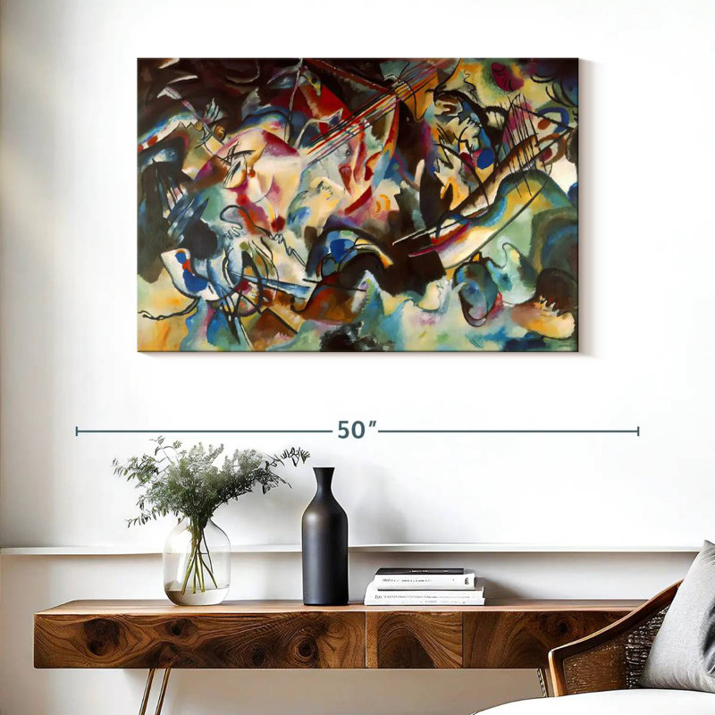 Composition VI, 26" H x 39" W