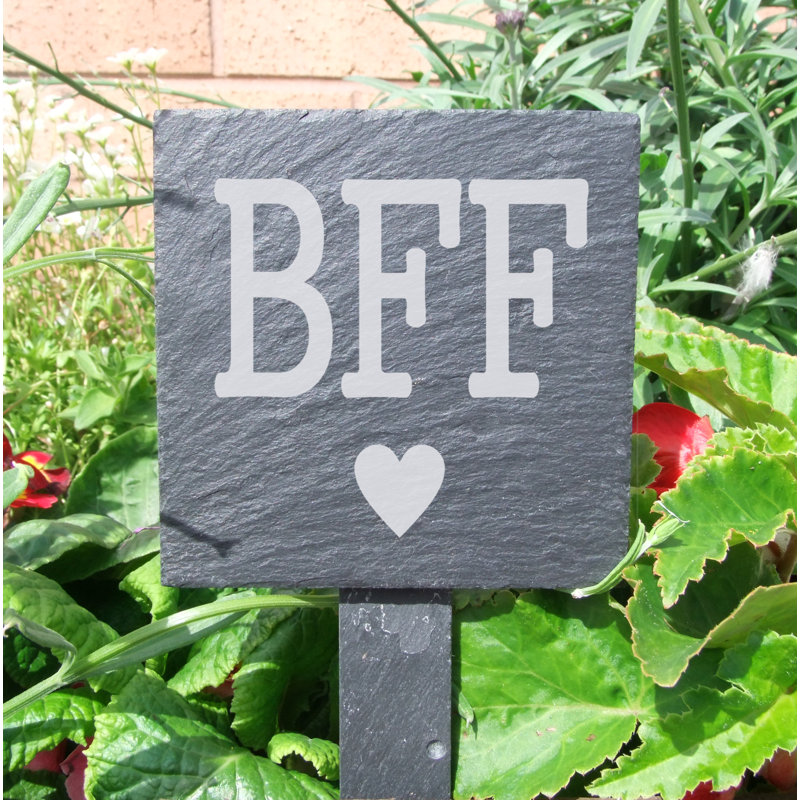 Pineland Stone Plants & Flowers Garden Sign