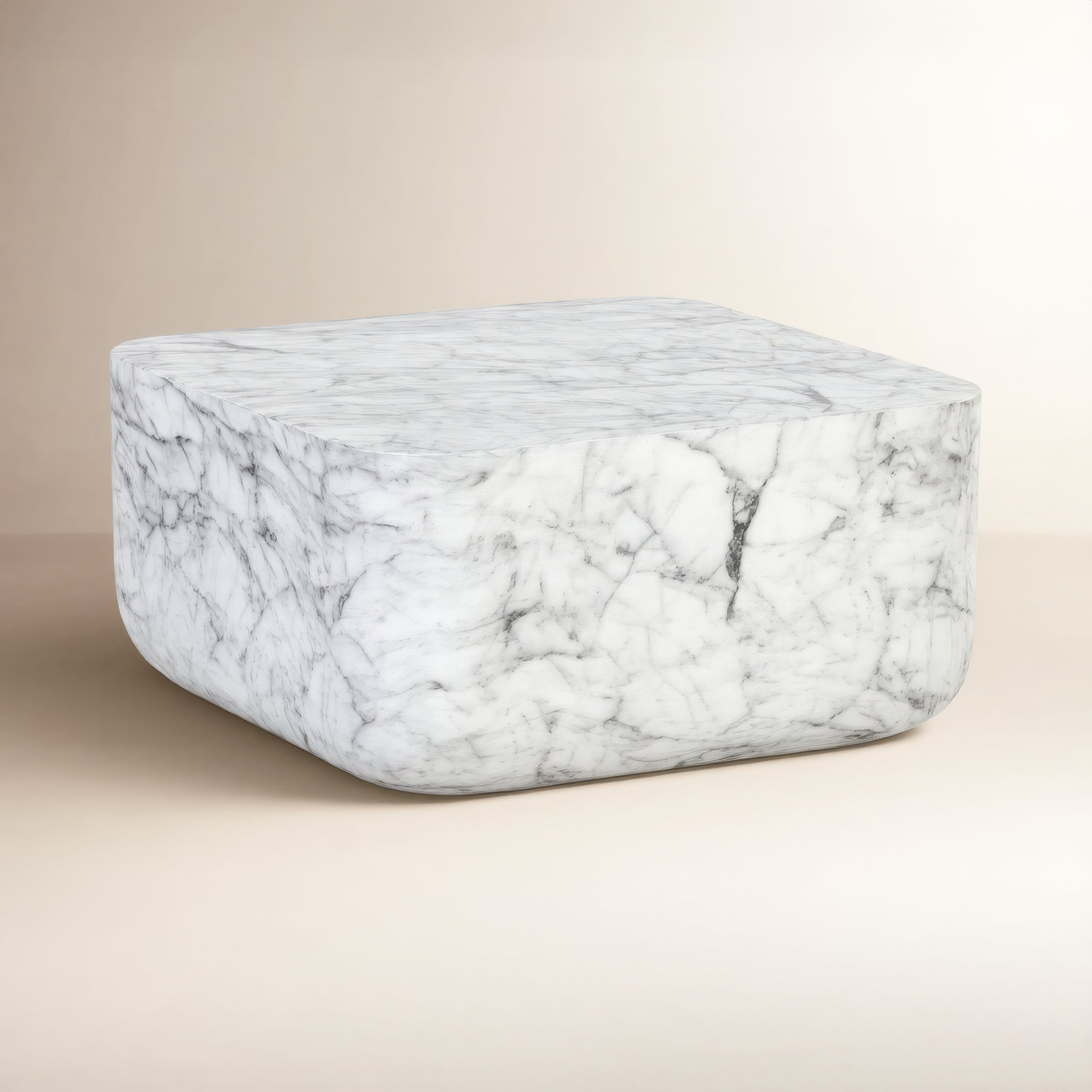 Antrim Single Coffee Table, White/Gray