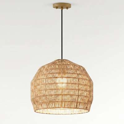Luminaire suspendu 13 po Boho Tropical Coastal