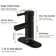 Single-Hole Single-Handle Bathroom Faucet With Pop-Up Drain Assembly  In Matte Black