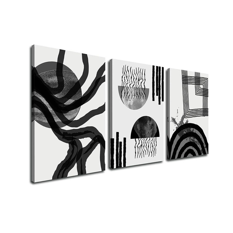 3 Piece Wrapped Canvas Set