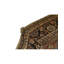 Hand-Knotted High-Quality Black and Brown Area Rug